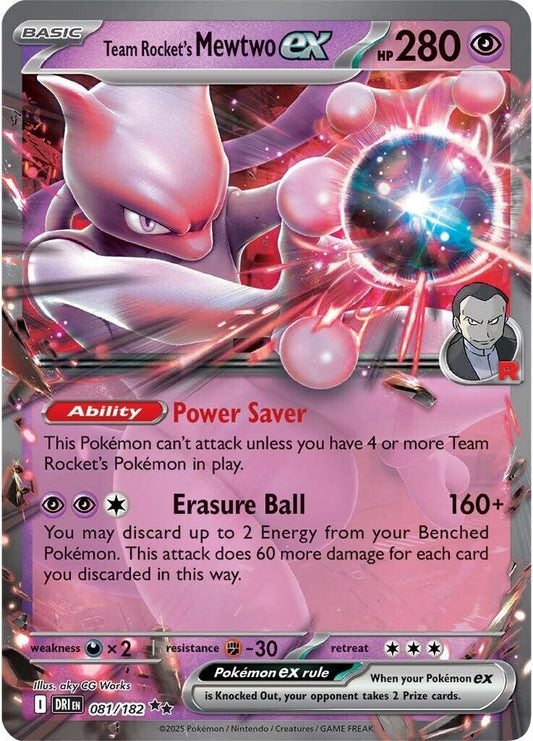 Image for Team Rocket's Mewtwo ex - Pokemon
