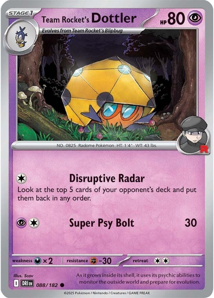 Image for Team Rocket's Dottler - Pokemon
