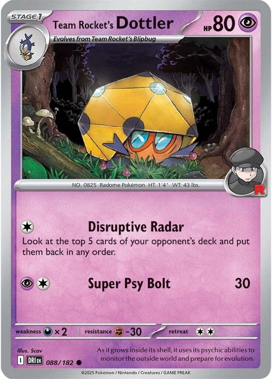 Image for Team Rocket's Dottler - Pokemon