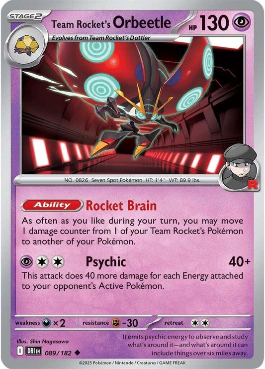 Image for Team Rocket's Orbeetle - Pokemon