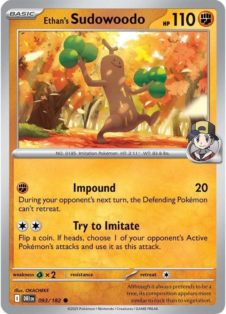 Image for Ethan's Sudowoodo - Pokemon