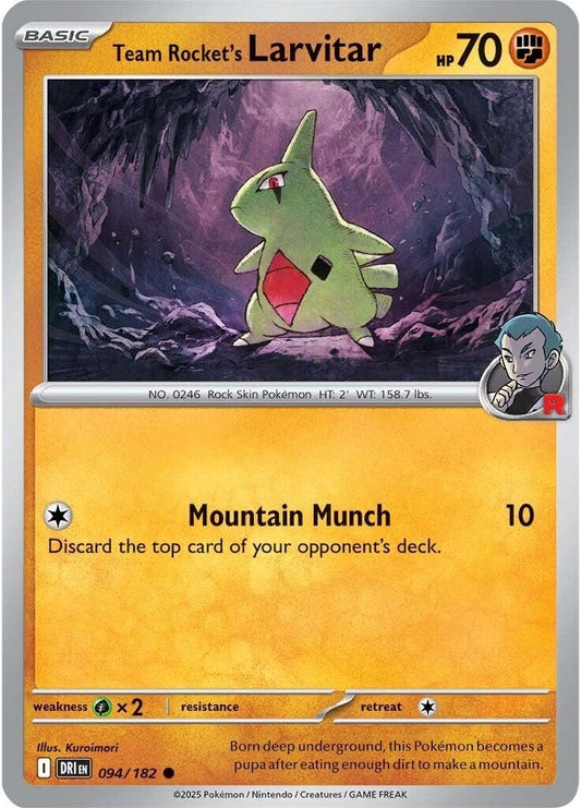 Image for Team Rocket's Larvitar - Pokemon
