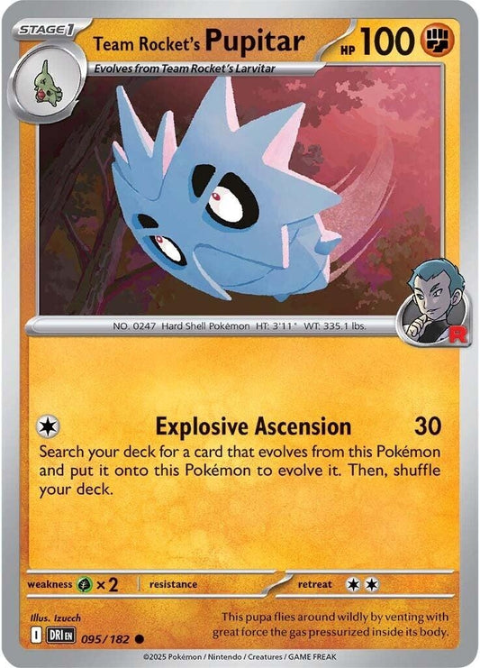Image for Team Rocket's Pupitar - Pokemon