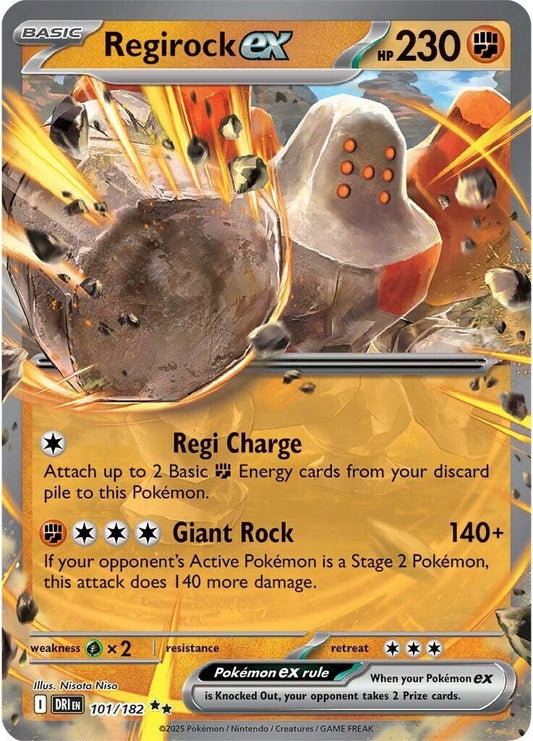 Image for Regirock ex - Pokemon