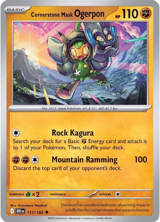 Image for Cornerstone Mask Ogerpon - Pokemon