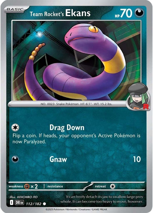 Image for Team Rocket's Ekans - Pokemon