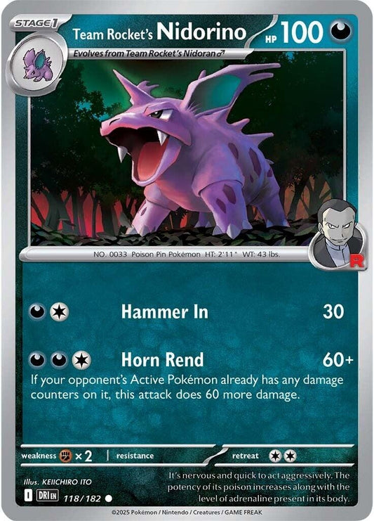 Image for Team Rocket's Nidorino - Pokemon