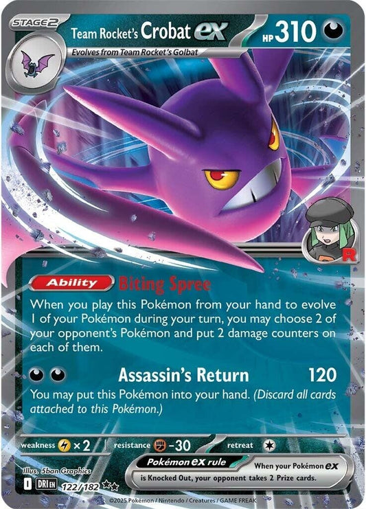 Image for Team Rocket's Crobat ex - Pokemon