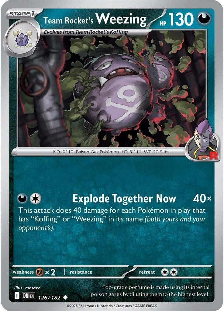 Image for Team Rocket's Weezing - Pokemon