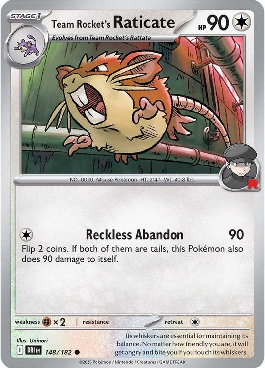 Image for Team Rocket's Raticate - Pokemon