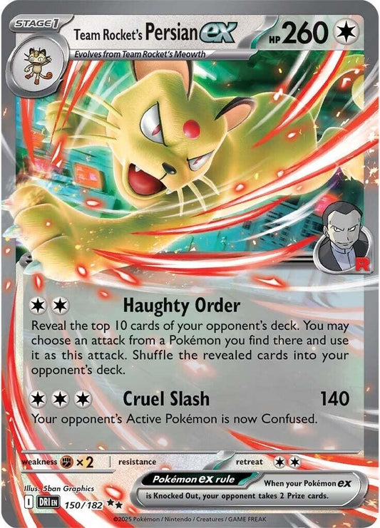Image for Team Rocket's Persian ex - Pokemon