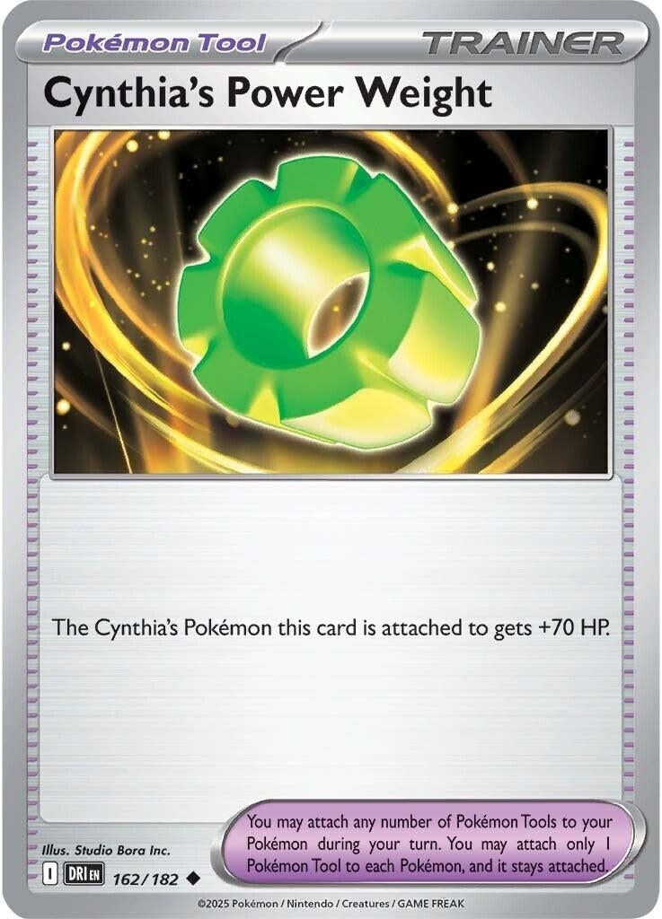Image for Cynthia's Power Weight - Pokemon