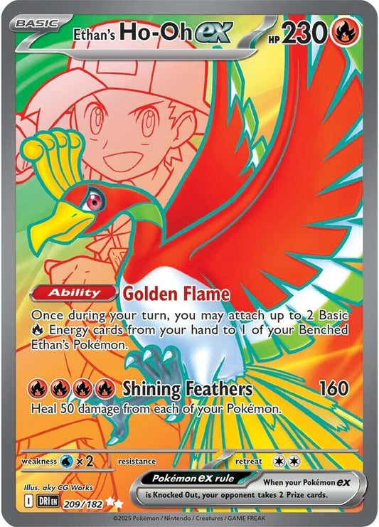 Image for Ethan's Ho-Oh ex - Pokemon