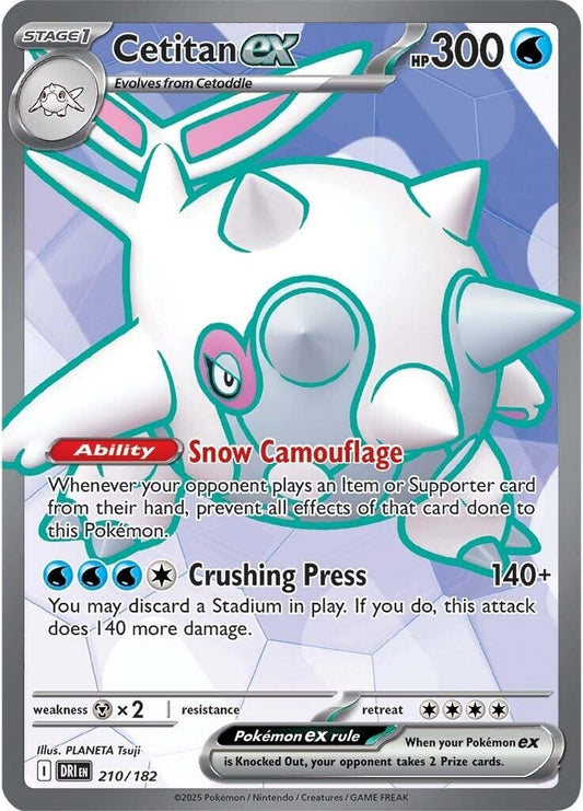 Image for Cetitan ex - Pokemon