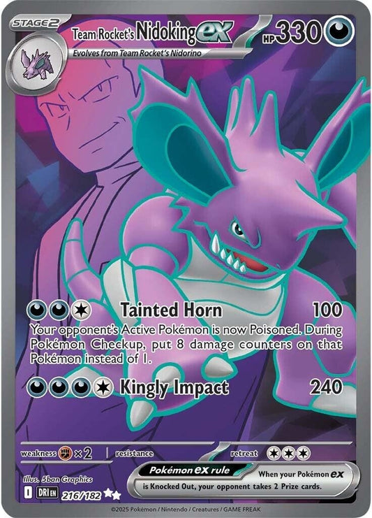 Image for Team Rocket's Nidoking ex - Pokemon