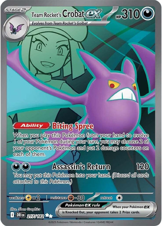 Image for Team Rocket's Crobat ex - Pokemon