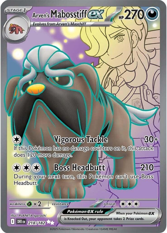 Image for Arven's Mabosstiff ex - Pokemon
