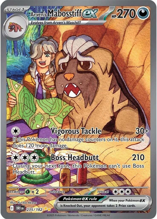 Image for Arven's Mabosstiff ex - Pokemon