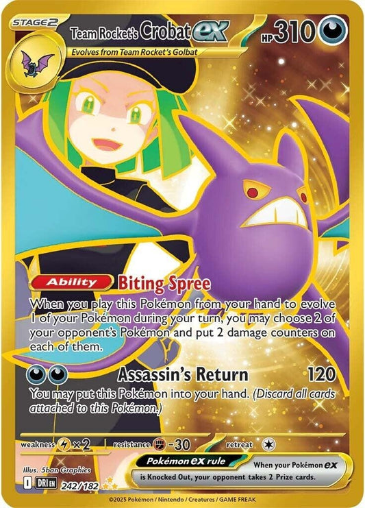 Image for Team Rocket's Crobat ex - Pokemon