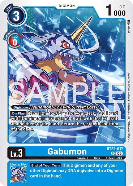 Image for Gabumon - Digimon Card Game