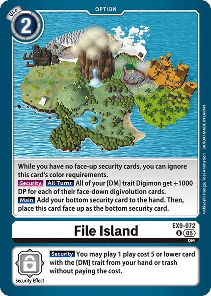 Image for File Island - Digimon Card Game