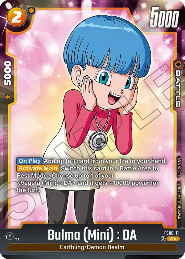Image for Bulma (Mini) : DA (Bonus Pack Alternate Art) - Dragon Ball Super: Fusion World