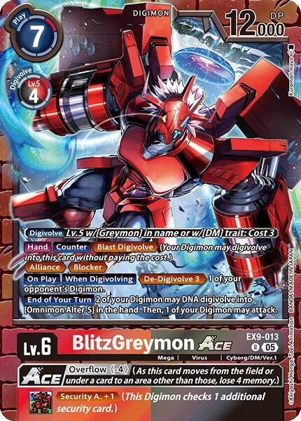 Image for BlitzGreymon ACE - Digimon Card Game