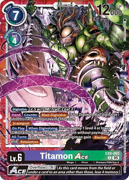 Image for Titamon ACE - Digimon Card Game