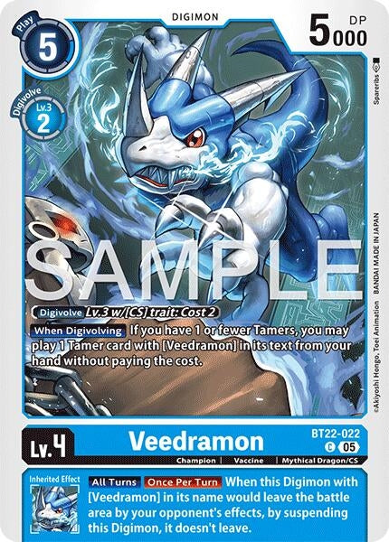Image for Veedramon - Digimon Card Game