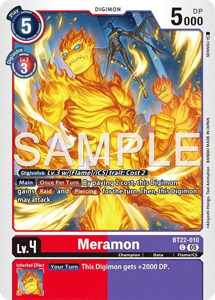 Image for Meramon - Digimon Card Game