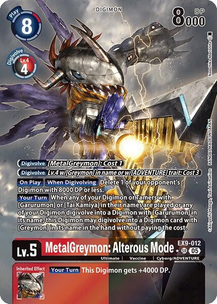 Image for MetalGreymon: Alterous Mode (Alternate Art) - Digimon Card Game