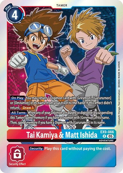 Image for Tai Kamiya & Matt Ishida - Digimon Card Game