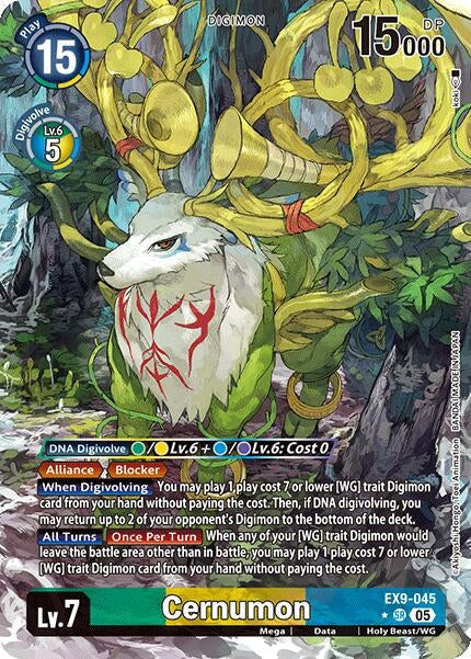 Image for Cernumon (Alternate Art) - Digimon Card Game