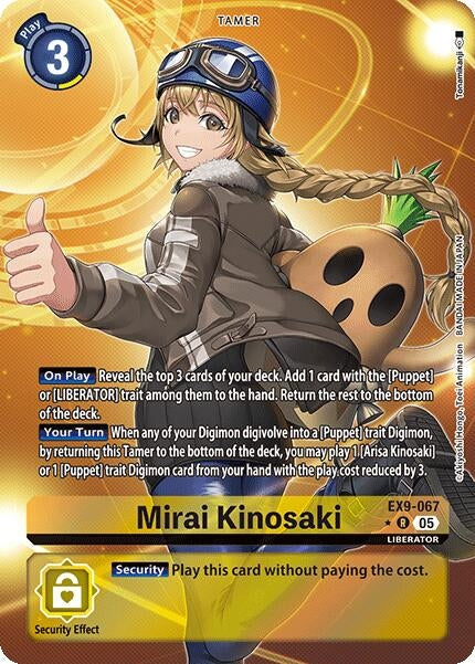 Image for Mirai Kinosaki (Alternate Art) - Digimon Card Game