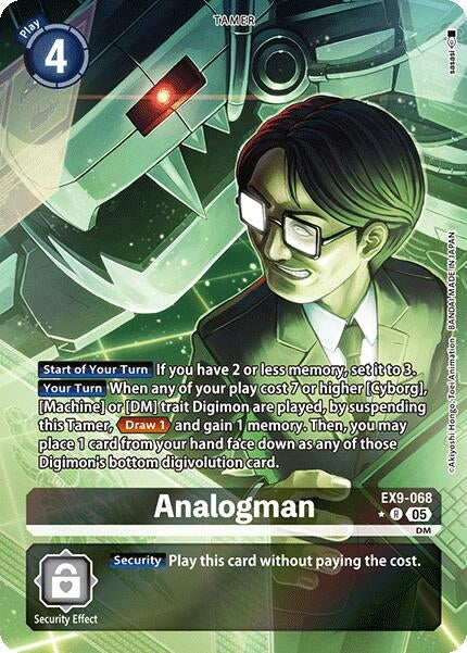 Image for Analogman (Alternate Art) - Digimon Card Game