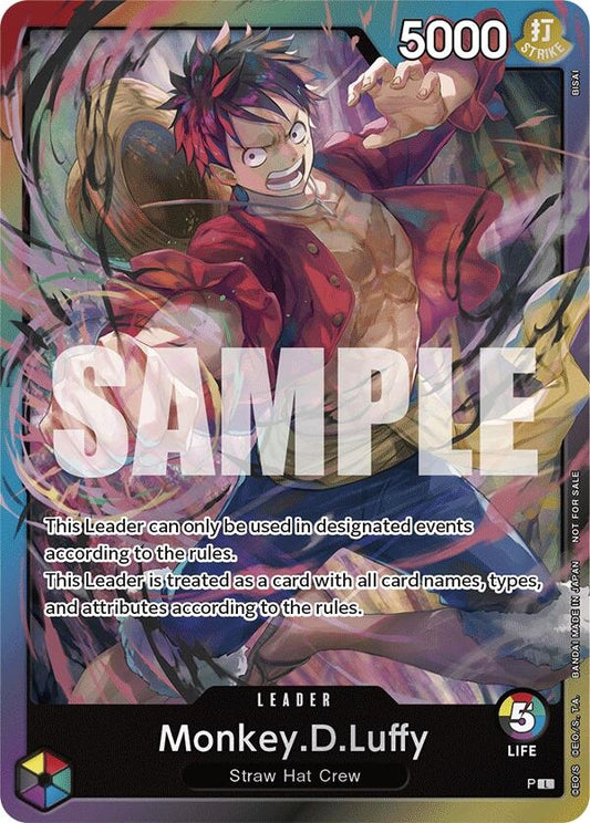 Image for Monkey.D.Luffy (Release Event Leader) - One Piece Card Game