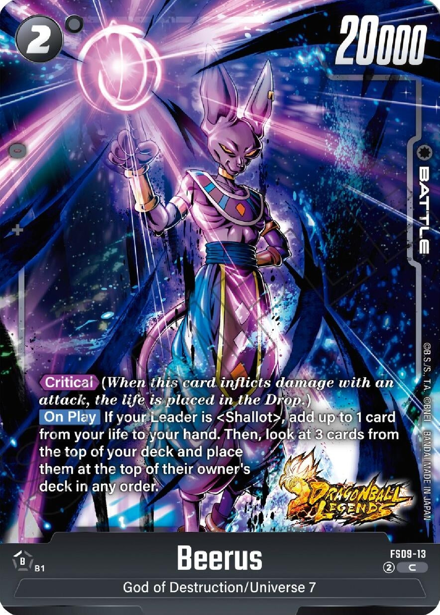 Image for Beerus - Dragon Ball Super: Fusion World