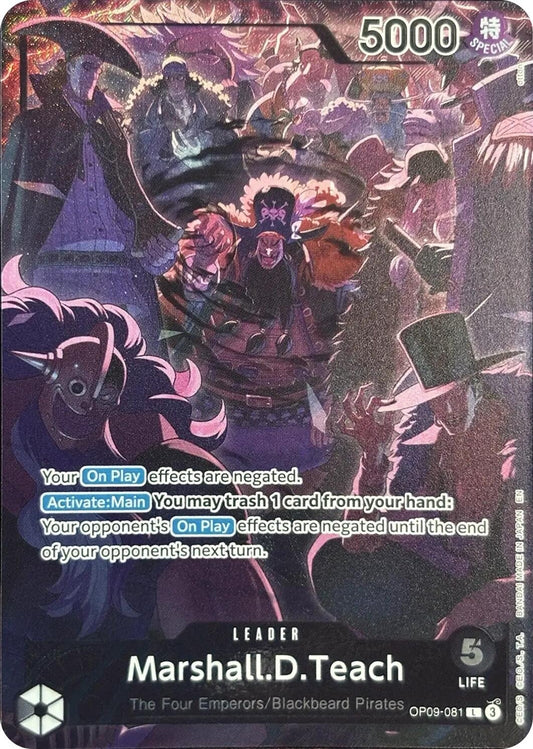 Image for Marshall.D.Teach (English Version 2nd Anniversary Set) - One Piece Card Game