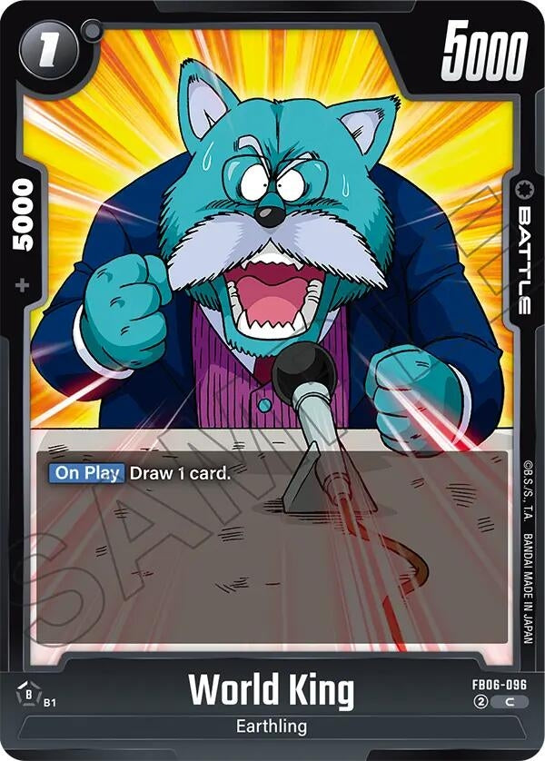 Image for World King - Dragon Ball Super: Fusion World