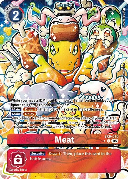 Image for Meat (Alternate Art) - Digimon Card Game