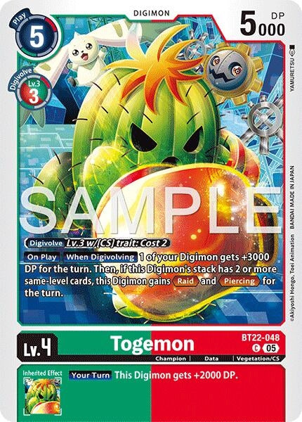 Image for Togemon - Digimon Card Game