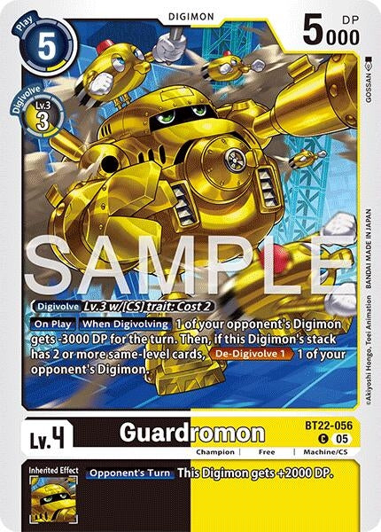 Image for Guardromon - Digimon Card Game