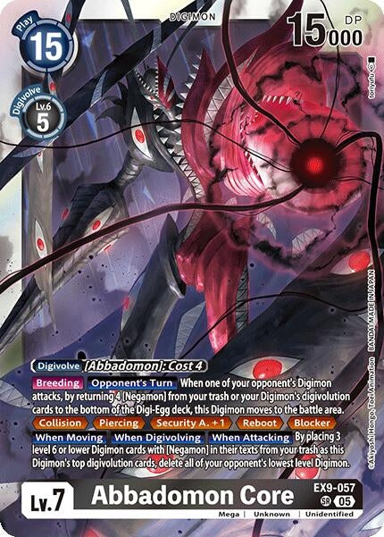 Image for Abbadomon Core - Digimon Card Game