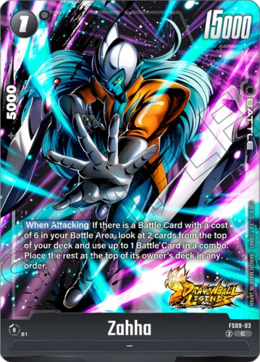 Image for Zahha - Dragon Ball Super: Fusion World