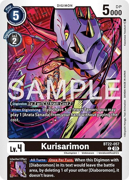 Image for Kurisarimon - Digimon Card Game