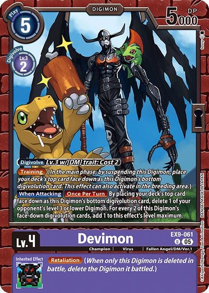 Image for Devimon - Digimon Card Game