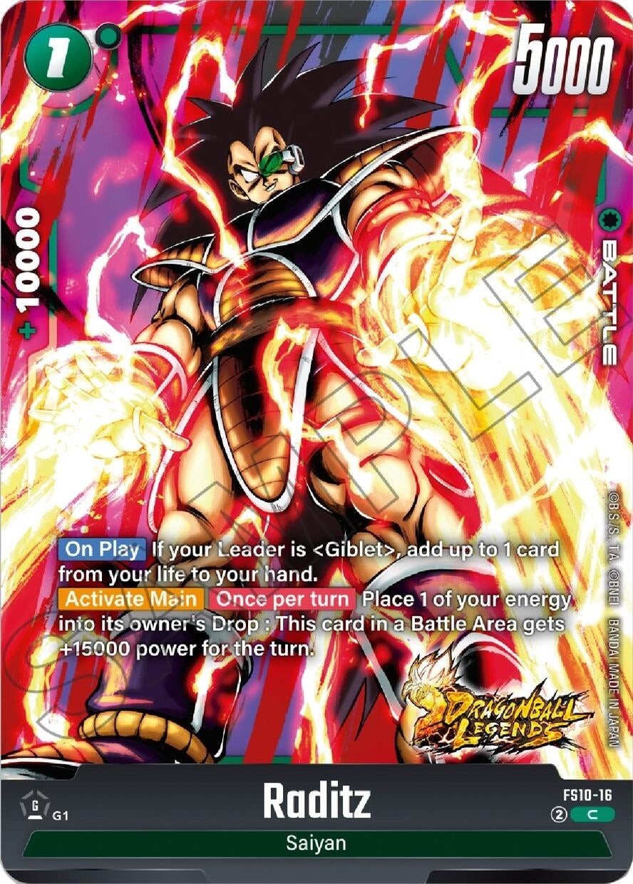 Image for Raditz - Dragon Ball Super: Fusion World