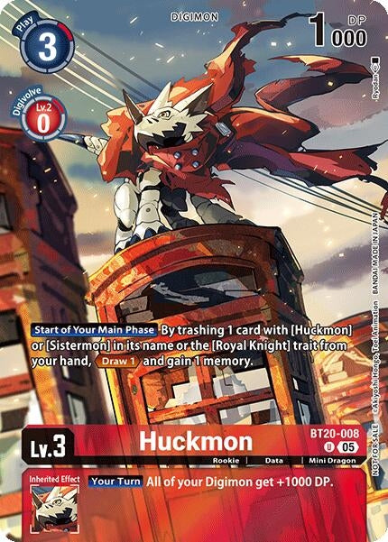 Image for Huckmon (Versus Monsters Legend Pack 2025) - Digimon Card Game