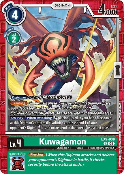 Image for Kuwagamon - Digimon Card Game
