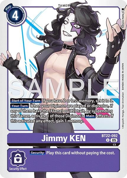 Image for Jimmy KEN - Digimon Card Game